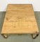 Yellow Industrial Coffee Table Cart, 1960s, Image 12