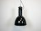 Industrial Bauhaus Black Enamel Pendant Lamp from Elektrosvit, 1930s 1