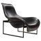Mart Relax Black Leather Lounge Chair by Antonio Citterio for B&B Italia 1