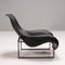 Mart Relax Black Leather Lounge Chair by Antonio Citterio for B&B Italia, Image 4
