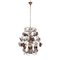 6-Light Chandelier with Metal Arms, Image 1