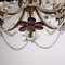 6-Light Chandelier with Metal Arms, Image 9