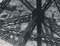 Eiffelturm, Frankreich, 1950er, Schwarz-Weiß-Fotografie 2