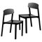 Black Halikko Dining Chairs by Made by Choice, Set of 2 1