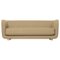 Sand and Natural Oak Raf Simons Vidar 3 Vilhelm Sofa from by Lassen, Image 1