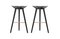 Black Beech and Copper Bar Stools from by Lassen, Set of 2 2
