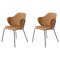 Brown Remix Chairs from by Lassen, Set of 2 1