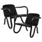 Sillones Kolho MDJ Kuu en negro de Made by Choice. Juego de 2, Imagen 1