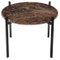 Brown Emperador Marble Single Deck Coffee Table by Ox Denmarq, Image 1