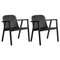 Black Valo Lounge Chair by Made by Choice, Set of 2 1