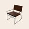 Mocca Next Rest Side Chair by Ox Denmarq, Image 2