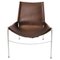 Mocca and Steel November Lounge Chair by Ox Denmarq 1