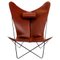 Cognac and Black KS Lounge Chair by Ox Denmarq 1