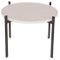 White Porcelain Single Deck Side Table by Ox Denmarq, Image 1