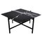 Black Marquina Marble Square Deck Table by Ox Denmarq 1