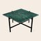 Schwarzer quadratischer Deck Tisch aus Marquina Marmor von Ox Denmarq 3