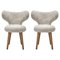 Sheepskin WNG Chairs by Mazo Design, Set of 2 1