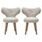WNG Schafsfell Stühle von Mazo Design, 2er Set 1