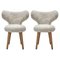 Sheepskin WNG Chairs by Mazo Design, Set of 2 2