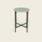 Small Celadon Green Porcelain Deck Table by Ox Denmarq 2