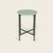 Small Celadon Green Porcelain Deck Table by Ox Denmarq, Image 2