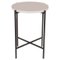 Small White Porcelain Deck Side Table by Ox Denmarq 1