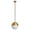 Disco Half & Half Pendant by Contain 1