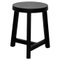 Small Black Lonna Stool by Made by Choice 1
