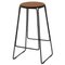 Smoked Cork Prop Stool by Ox Denmarq, Image 1