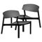 Black Halikko Lounge Chairs by Made by Choice, Set of 2 1