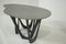 Grey Blue Concrete Steel Sculptural G-Table from Zieta 5