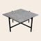 Grey Marble Square Deck Table by Ox Denmarq 2