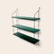 Green Indio Marble and Black Steel Morse Shelf by Ox Denmarq, Image 2