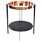 Copper and Black Marquina Marble Deck Table by Ox Denmarq, Image 1
