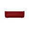 Red and Natural Oak Raf Simons Vidar 3 Vilhelm Sofa from by Lassen 2