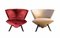 Set of Jada Armchairs by Sergio Saporiti, Italy, 1960s 4