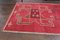 Vintage Turkish Hand-Knotted Oushak Wool Runner 6