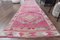 Vintage Turkish Hand-Knotted Oushak Wool Runner 2