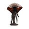 Flying Lady Table Lamp by Peter Behrens 2