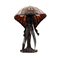 Lampe de Bureau Flying Lady par Peter Behrens 2