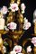 Lampadario antico con fiori in porcellana, Immagine 8