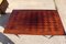 Mid-Century French Mahogany High Gloss Extendable Dining Table, Image 2