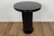 Art Deco Style Bistro Table with Black Piano Lacquer & Lacobel Glass Top 4