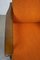 Orangefarbener Sessel, 1950er 9