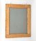 Rectangular Bamboo & Wicker Wall Mirror, Italy 1970s, Image 8