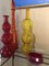 Gelbe dekorative Murano Flasche 2