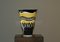 Vaso in ceramica nera e gialla, Immagine 1