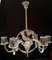 Lámpara de araña Liberty de Ercole Barovier, años 40, Imagen 3
