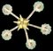 Mid-20th Century Chandelier from Barovier & Toso, Murano, 1950 4
