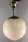 Reticello Globe Pendant Lamp Attributed to Carlo Scarpa for Venini, Murano, 1950s 6